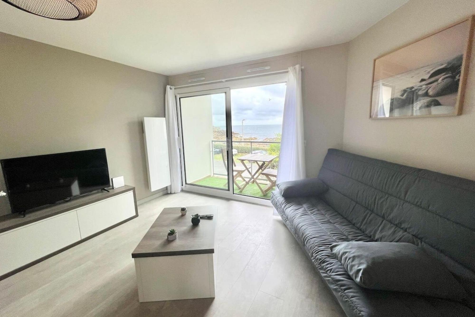 Royal Appartement De Standing - Face A L'Ocean Ploemeur Eksteriør billede